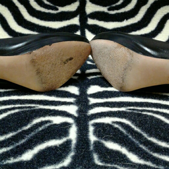 Coach leather high heels with platform - Picture 5 of 5